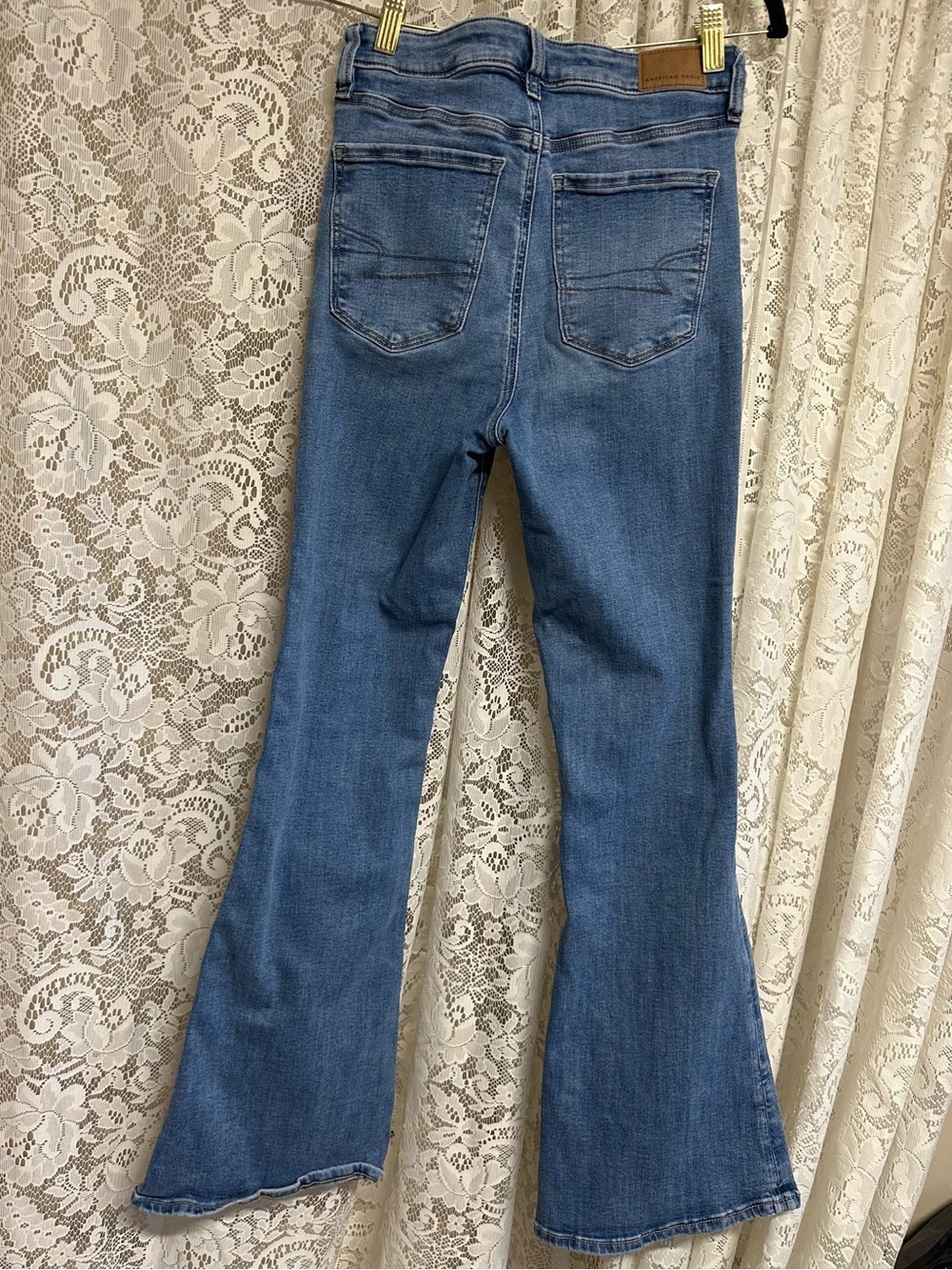 American Eagle Super Hi-Rise Flare Jeans